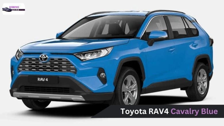 Toyota RAV4 Cavalry Blue